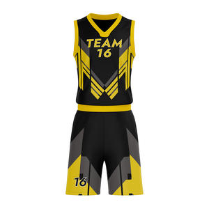 Conjunto de Camiseta y Pantalones Cortos de Baloncesto Personalizados para Hombre, Tejido Transpirable de Secado Rápido, Uniforme de Equipo OEM, Kit de Entrenamiento Deportivo - Product Image 4