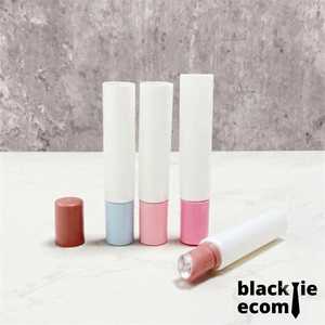 Tube cosmétique vide en plastique rechargeable pour gloss et blush, avec bouchon à vis et logo personnalisé, pour l'emballage de rouge à lèvres et de blush - Product Image 4