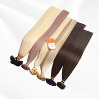 Extensions de cheveux naturels vietnamiens Remy double épaisseur, pointe plate à la kératine, vente en gros, les plus vendues