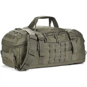 Hot Sale High Quality Durable Casual Gym Bag 56-75L Capacity Waterproof Nylon Fabric Shoes Compartment Adjustable Polyester - Product Image 1