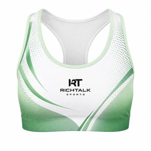 Sujetador Deportivo de Alta Sujeción para Mujer, Transpirable, Ecológico, de Secado Rápido, Diseño Simple con Transferencia de Calor, Servicio OEM, Diseño Personalizado, Precio Bajo, Superventas - Product Image 1