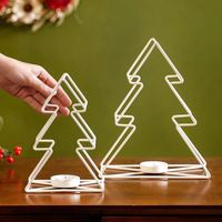 Ornements de Noël en fer forgé faits à la main en forme d'étoile, décorations de table écologiques et luxueuses |   Décoration de maison de vacances |   Vente en gros OEM |
