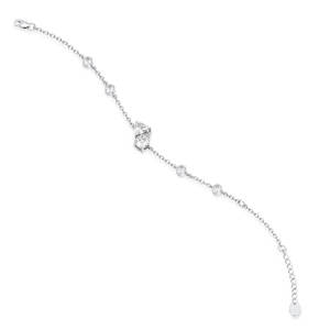 REYES Nuevo Diseño Pulsera de Eslabones con Moissanita VVS Color D, Plata de Ley 925, Certificado GRA, Joyería de Cadena, Regalo de Aniversario para Ella - Product Image 3