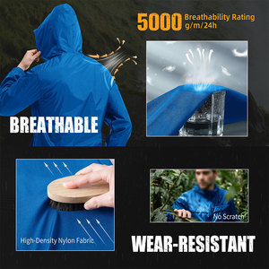 Custom Windbreaker <b>Jacket</b> Lightweight <b>Packable</b> Outdoor Sports <b>Jacket</b> Wholesale Supplier OEM ODM - Product Image 2
