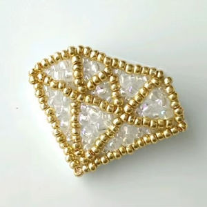 พวงกุญแจปักลายดอกไม้ด้วยลูกปัด ดีไซน์ใหม่ หรูหรา ทันสมัย หลากสี สำหรับกุญแจรถจักรยานยนต์ - Product Image 1