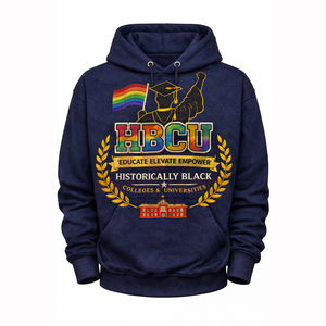 Hoodie personnalisé pour les universités et les collèges HBCU, look stylé, chaud, confortable, durable, professionnel. - Product Image 1