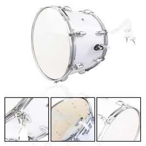 Professional 14 X 10 Inches Marching <b>Drum</b> Set with Key Strap White Metal Percussion Instrument with Maple Steel <b>Drum</b> Chambers - Product Image 6