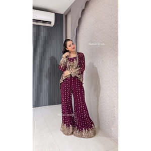 Conjunto de traje de blusa Koti para mujer de diseñador para ocasiones especiales - Product Image 4