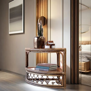 Estante de esquina de Venta caliente pequeño para muebles para el hogar hecho a mano duradero de alta calidad para muebles para el hogar - Product Image 1