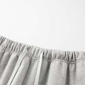 Heavyweight <b>Oversized</b> Cotton Custom Wide Leg Men Men's Joggers Baggy <b>Sweatpants</b> - Product Image 4