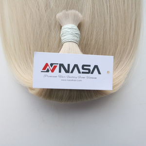 Grande vente en gros Extensions en vrac de cheveux bruts 100% soyeux droits non transformés couleur pourpre vierge de Nasa Hair - Product Image 2