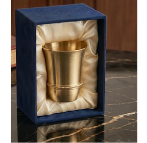 Verres à vin classiques en laiton doré, capacité 500-1000 ml, écologiques, pour cadeaux promotionnels - Product Image 3