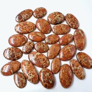 Natural Poppy Jasper Cabochon Wholesale Bulk Lot Loose Gemstone for Jewelry Making Pendant Ring Earrings. - Product Image 2