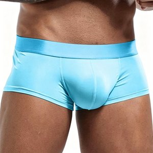 Sexy Soft Comfortable Breathable Men's Trunk <b>Boxer</b> Briefs Underwear 100% Cotton OEM <b>Custom</b> Logo Anti-Bacterial Eco-Friendly - Product Image 4