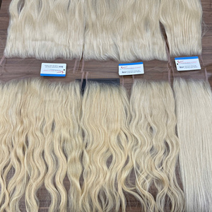 Cabello Humano Virgen Vietnamita al por Mayor, Cierre de Encaje Rubio 613, Encaje HD, Suave y Sedoso, Puntas Gruesas, Sin Caída - Product Image 4