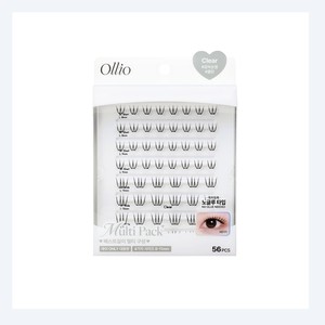 Extensions de cils pré-faites Ollio sans colle, multi-pack transparent, fabriqué en Corée, extensions de cils abonnie - Product Image 3