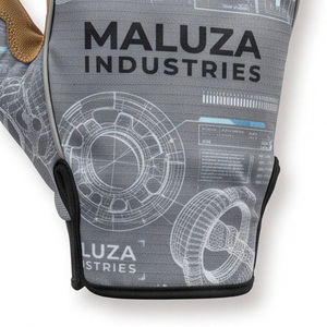 Guantes de Mecánico de Protección MALUZA INDUSTRIES al por Mayor, Alta Destreza, Palma Acolchada, Antideslizantes, Resistentes a Impactos, de Poliéster - Product Image 3