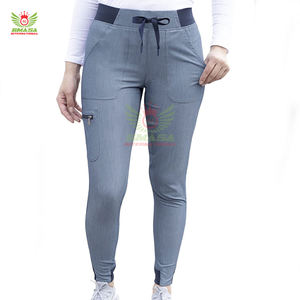 ชุดยูนิฟอร์มแพทย์โรงพยาบาลทันตกรรมคุณภาพสูงแบบใหม่ปี 2026 พร้อมโลโก้สั่งทำ OEM ไซส์ XL สำหรับแพทย์ชายหญิง ชุดพนักงานร้านเสริมสวย ผลิตจากโพลีเอสเตอร์/คอตตอน - Product Image 3