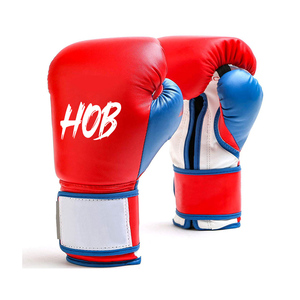 Guantes de Boxeo de PU con Nuevo Diseño Elegante, Guantes de Boxeo Muay Thai, Guantes de Kick Boxing, Guantes de Entrenamiento de MMA, Cuero Vacuno, Logotipo Personalizado - Product Image 3