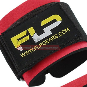 Attelle de soutien du poignet FLP en néoprène avec fermeture auto-agrippante rouge et noir pour la musculation, le sport et les activités de plein air, universelle pour adultes - Product Image 4