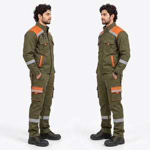Uniforme de Seguridad de Alta Visibilidad, Ropa de Trabajo Reflectante, Material Duradero, Ajuste Ligero y Cómodo, Ropa de Trabajo para la Construcción OEM - Product Image 4