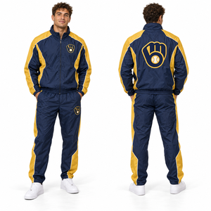 Ensembles coupe-vent sportifs pour hommes – Commandes en gros, impression sérigraphique, options de tailles, service d'échantillonnage – Vêtements de sport, tenues de jogging, couches de protection pour l'extérieur - Product Image 1