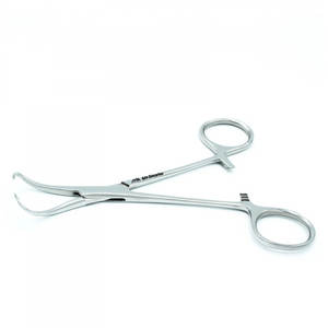 Pinzas de abrazadera de toalla Backhaus de acero inoxidable profesional, pinzas de abrazadera de toalla Backhaus veterinaria, instrumentos Premium de 9 Cm - Product Image 5