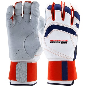Accepter des étiquettes personnalisées Gants de frappeur de balle molle de meilleure qualité Gants de frappeur de baseball respirants personnalisés pour hommes et garçons - Product Image 3