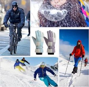 Women Ski <b>Gloves</b> Snow Waterproof Touchscreen Winter <b>Warm</b> Snowboarding Windproof Cold Weather Anti Slip Warmth Luxurious Comfort - Product Image 4