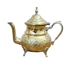 Cafetière Dallah en métal arabe pour la décoration intérieure, idéale pour servir et présenter le café traditionnel - Product Image 6