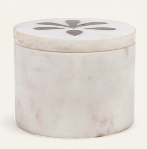 100% Natural Marble <b>Jewelry</b> <b>storage</b> Box Brass Knob Lid Crafts <b>Jewelry</b> Accessories Circular Shape Marble <b>jewelry</b> Box - Product Image 6