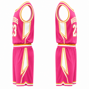 Conjunto de Uniforme de Baloncesto para Hombre, Camisetas y Pantalones Cortos Sublimados Personalizados, Ropa Deportiva Transpirable y Ligera para Entrenamiento y Juegos, al por Mayor - Product Image 4