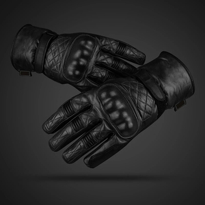 Guantes Profesionales para Motocicleta, de Cuero, para Hombre, de Carreras, con Protección Completa para los Dedos y Pantalla Táctil - Product Image 2