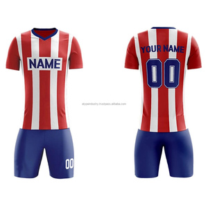 เสื้อฟุตบอลมือสองสีดำทองแบบกำหนดเองขายส่ง เสื้อผ้ากีฬา เสื้อฟุตบอล - Product Image 1