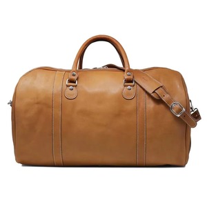 Service OEM de marque privée, vente directe d'usine, sacs de voyage en cuir personnalisés, style de luxe de haute qualité, doublure en polyester, utilisation en extérieur - Product Image 1