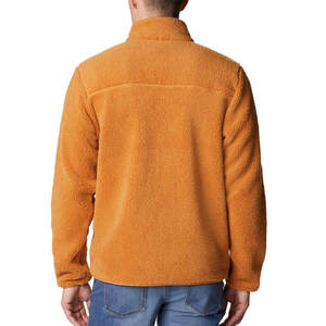 Trendy Sherpa <b>Fleece</b> <b>Jacket</b> Thick Plush Texture <b>Warm</b> Comfortable Fit Breathable Feel And Neat Stitching Sherpa <b>Fleece</b> <b>Jacket</b> - Product Image 2