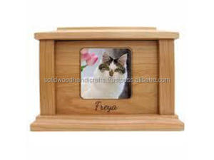 Pet Photo Frame Wooden Urns Handmade Cremation <b>Keepsake</b> Urns Made Of High Quality - Product Image 4