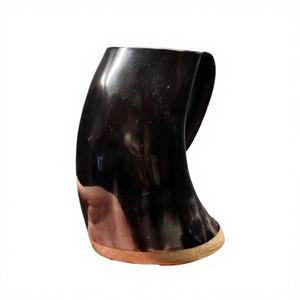 Tasses en céramique de bonne qualité pour pique-nique, vin et bière, style américain, tasses décoratives en corne de Viking - Product Image 2