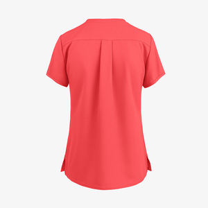 Blusas Médicas de Manga Corta para Mujer, Ligeras, con Múltiples Bolsillos, Lisas, a la Moda, Novedad 2026, Precio de Fábrica, Venta al Por Mayor - Product Image 3
