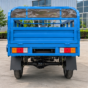 Triciclo Eléctrico de Pasajeros, Carrocería Abierta, Motocicleta de 3 Ruedas, Resistente, Azul, >1000W 60V - Product Image 3