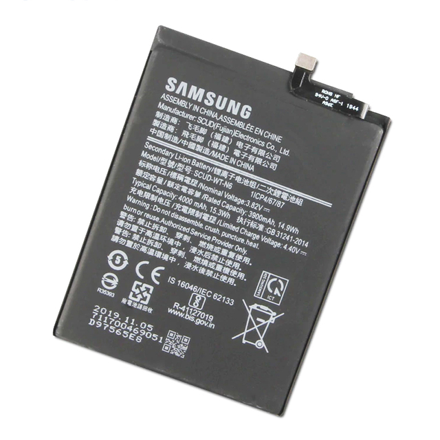 For for A20s A10s 4000mAh Li-ion Rechargeable Black Replacement Cell Phone Battery