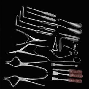 Juego de Instrumentos Quirúrgicos Maxilofaciales y Ortopédicos de 21 Piezas, Kit de Cirugía Oral y Facial MTI de Calidad Premium, Acero Inoxidable - Product Image 2