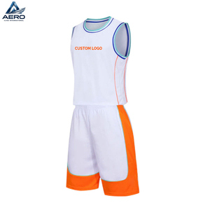 Conjunto de Camiseta y Pantalones Cortos de Baloncesto Personalizados de Última Moda, Uniforme de Equipo Sublimado, Ropa Deportiva Transpirable de Secado Rápido que Absorbe la Humedad - Product Image 2