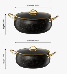 Cacerola poco profunda para guisos y repostería, con interior liso y diseño apto para horno. - Product Image 3