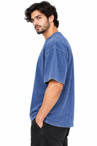 Camiseta de Hombre 100% Algodón OEM, Corte Regular, Manga Corta, Cuello Redondo, Color Sólido, Tejido de Punto, Uso Diario Informal, Personalizable con Serigrafía - Product Image 5