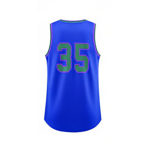 Maillot de basket-ball personnalisé, léger, respirant, de qualité supérieure, fournisseur de vêtements d'équipe OEM, maillot de basket-ball pour hommes - Product Image 3