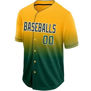 Últimos Modelos de Camisetas de Béisbol para Hombre, Tallas Grandes, Ropa Deportiva al por Mayor, Personalizables con Impresión por Transferencia de Calor, 100% Poliéster, Antibacterianas - Product Image 1