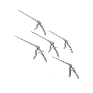 Azicon's 5-Piece Kerrison Rongeur <b>Set</b> Cervical Lumbar Laminectomy Bone <b>Punch</b> Spinal Decompression Surgery Orthopedic Tool Kit - Product Image 1
