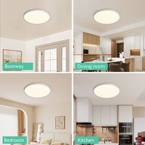 Plafoniera LED da 16 Pollici a Incasso, 32W 3520LM, 5CCT Selezionabili, Dimmerabile per Cucina, Camera da Letto, Soggiorno - Product Image 2