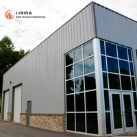 Structure en acier durable moderne personnalisée, entrepôt préfabriqué, atelier, stade, bâtiment préfabriqué